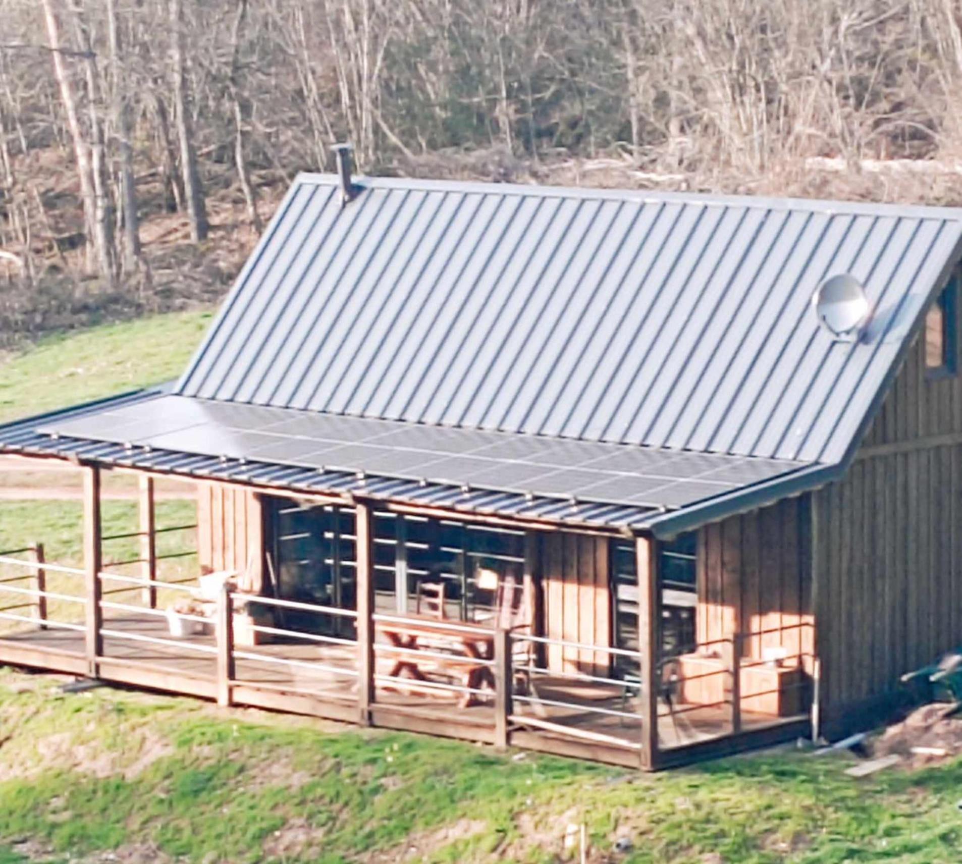 A La Cabane Des Bois Dessus Tiny Gite Alligny-en-Morvan ภายนอก รูปภาพ